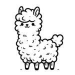 Cheerful Fuzzy Llama