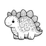 Cheerful Stegosaurus