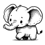 Elephant’s Happy Walk