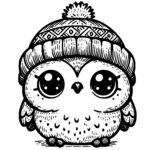 Cozy Hat Owl