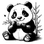 Panda’s Bamboo Love