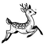 Spotted Deer Leap