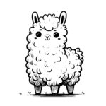 Cheerful Llama Smile