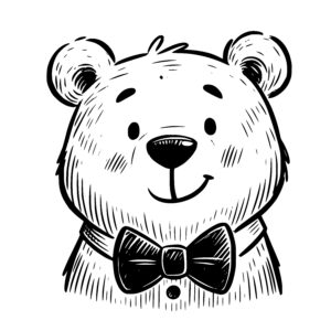 Dapper Bear Smiles