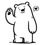 Heartfelt Bear Hello