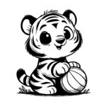 Striped Cub Hoops