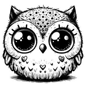 Loving Gaze Owl