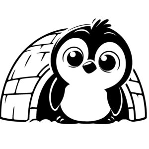 Igloo Hideaway Penguin