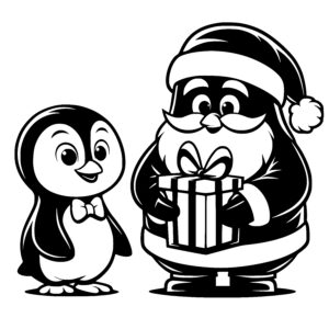 Santa’s Penguin Pal