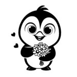 Penguin Heartfelt Bouquet