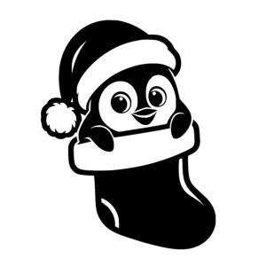 Holiday Stocking Penguin