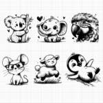 Adorable Animals Bundle (2)