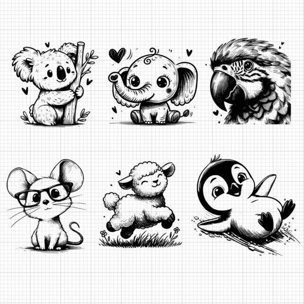 Adorable Animals Bundle (2)