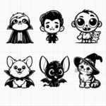 Halloween Characters Bundle (1)