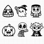 Halloween Characters Bundle (5)