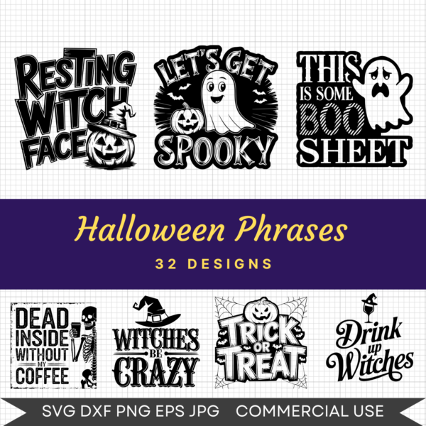 Halloween Phrases Bundle