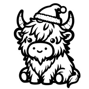 Xmas Highland Moo