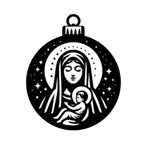 Virgin Mary Ornament