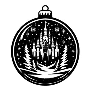 Magical Castle Ornament