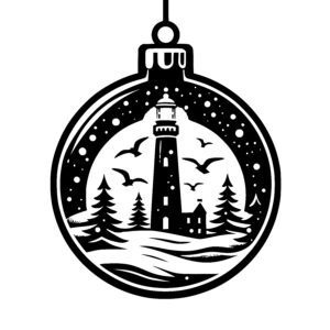 Nautical Winter Ornament