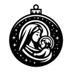 Starry Nativity Embrace