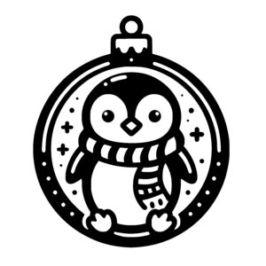 Penguin Starry Ornament