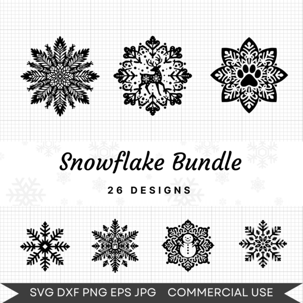 Snowflake Bundle (3)