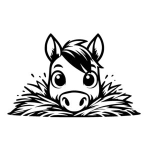 Hay Lovin Horse