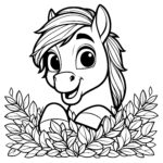 Joyful Wreath Horse