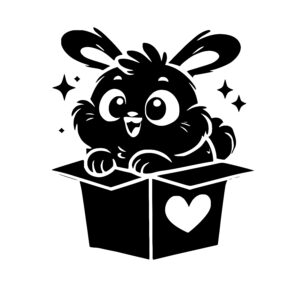 Heartfelt Surprise Bunny