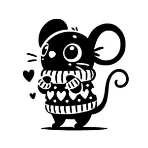 Loving Heart Mouse