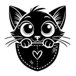 Curious Cat Pocket Pal