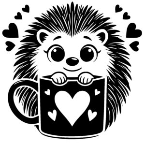 Hedgehog Love Mug