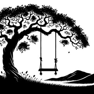 Serene Tree Swing