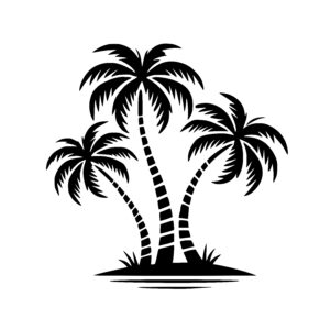 Tropical Trio Palms