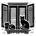 Kitties on the Ledge