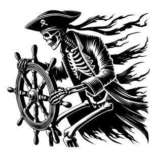 Ghostly Pirate Steering