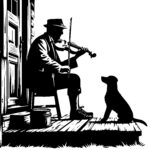 Violin Dog Serenade