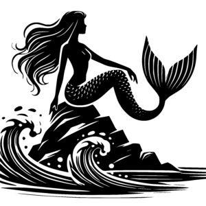 Mermaid Wave Watcher