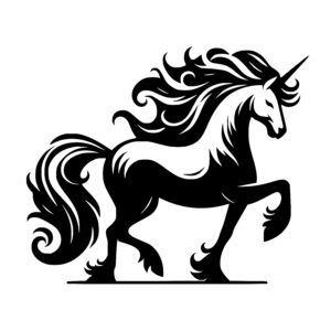 Majestic Mythical Unicorn