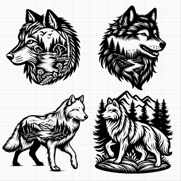 Wild Wolf Bundle (5)