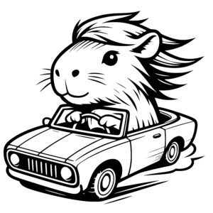 Silly Guinea Pig Driver