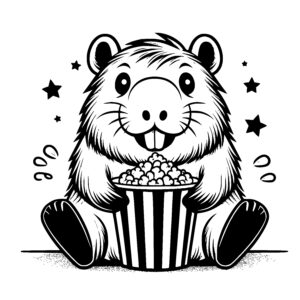 Joyful Popcorn Rodent