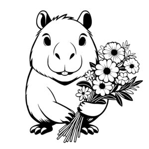 Happy Capybara Gift