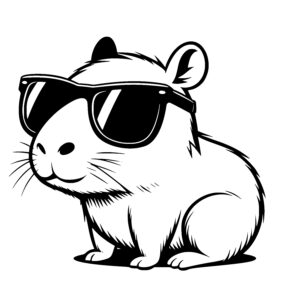 Sunglasses Guinea Pig