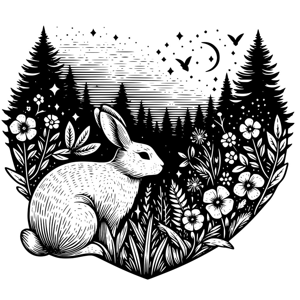 Twilight Rabbit Haven – Creative Meadow