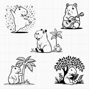 Capybara Bundle (4)