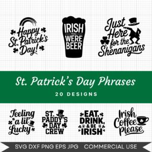 St. Patrick’s Day Phrases Bundle