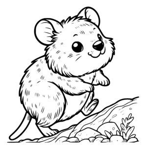 Curious Fluffy Quokka