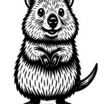 Friendly Quokka Portrait